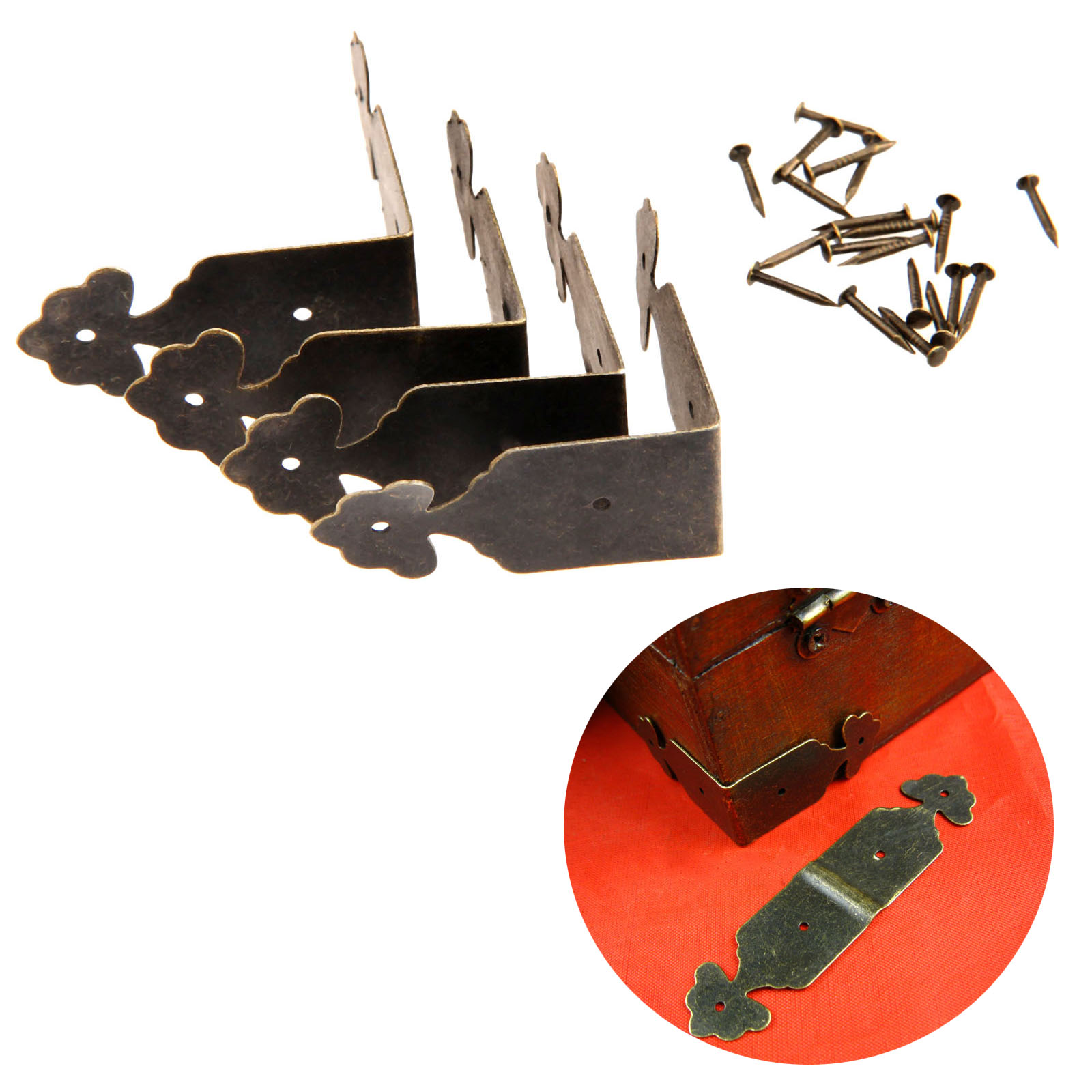 Furniture Hardware For Legs - Protectores de esquina decorativos, caja de