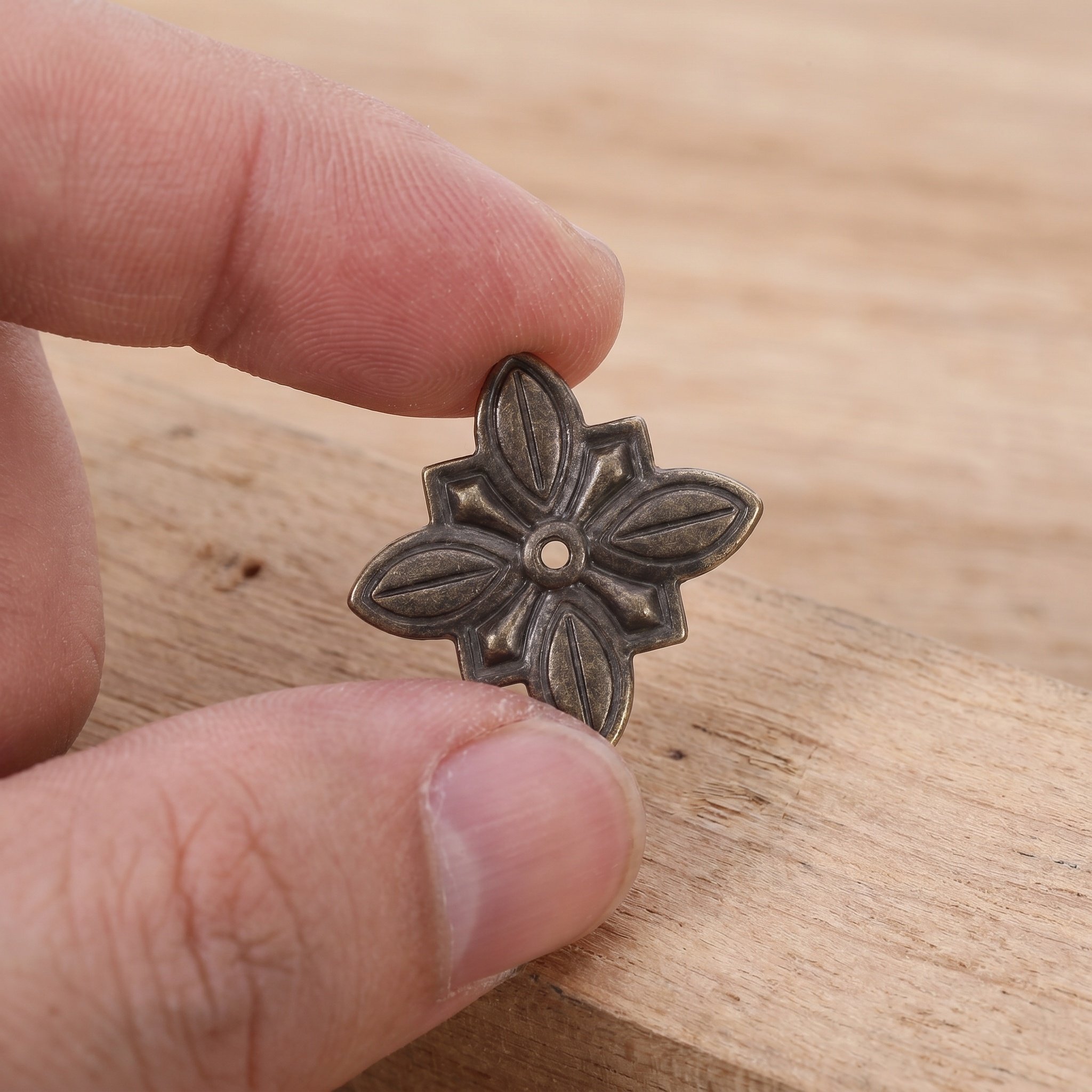 Furniture Hardware With Backplate - 50 piezas de arandelas decorativas en