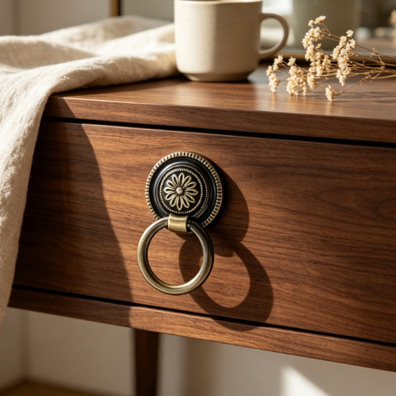 Furniture Hardware With Backplate - Juego herrajes para cajones con tirador