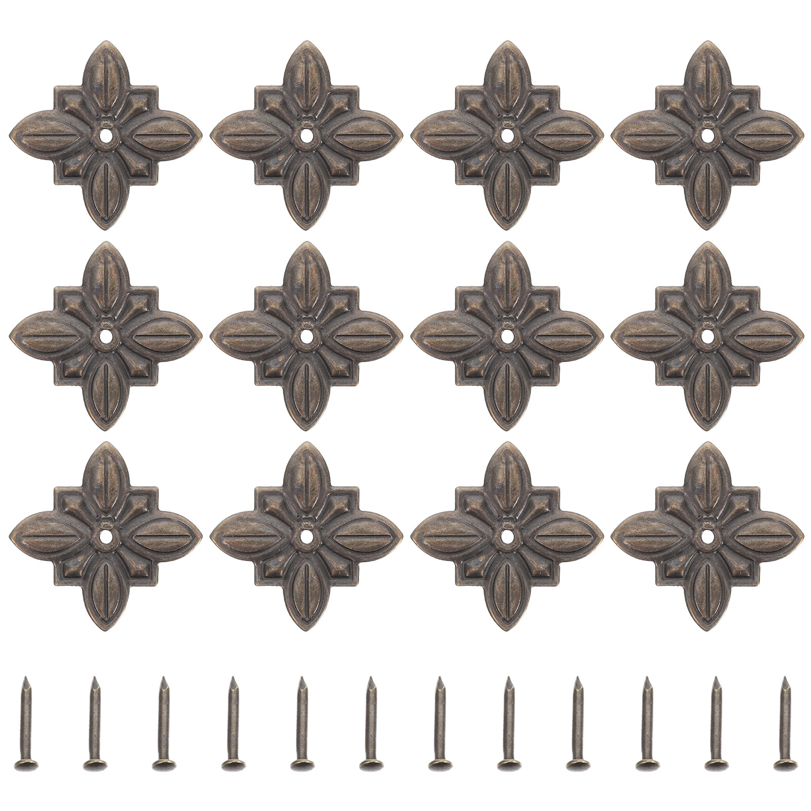 Furniture Hardware With Backplate - 50 piezas de placas decorativas de