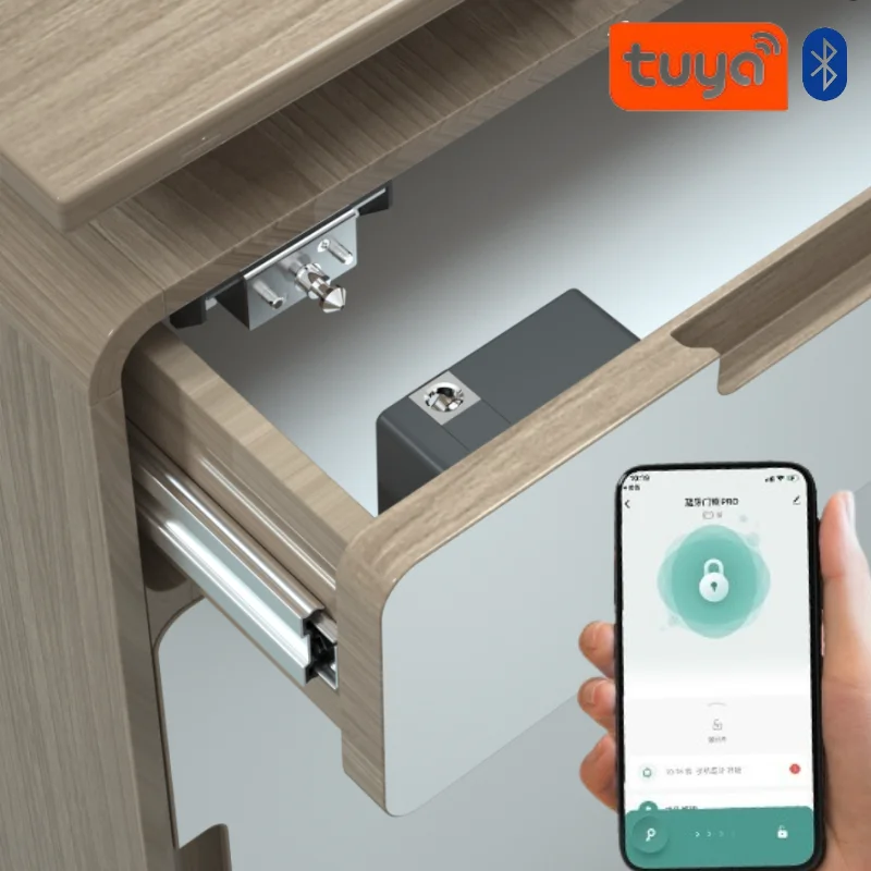 Furniture Hardware Supplies - Cerradura de puerta de gabinete inteligente