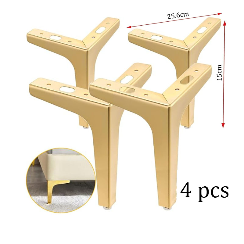 Furniture Hardware For Legs - 4 Patas de Sofá Triangulares Modernas