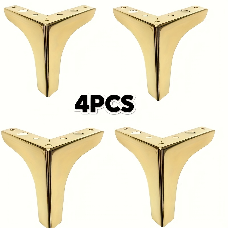 Furniture Hardware For Legs - 4 piezas de patas metálicas para