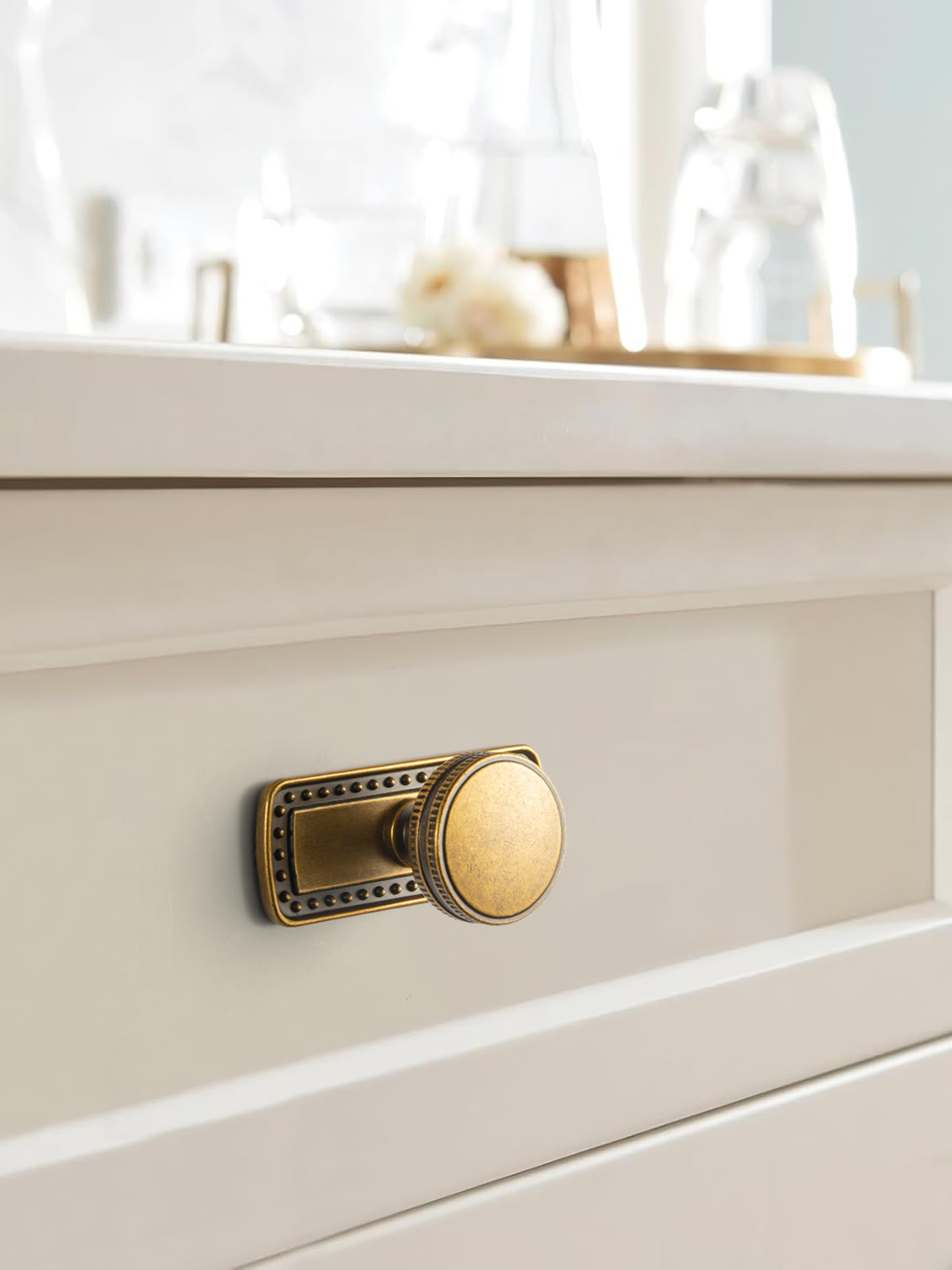 Tiradores de latón vintage Goo - Furniture Hardware With Backplate reseña y precio