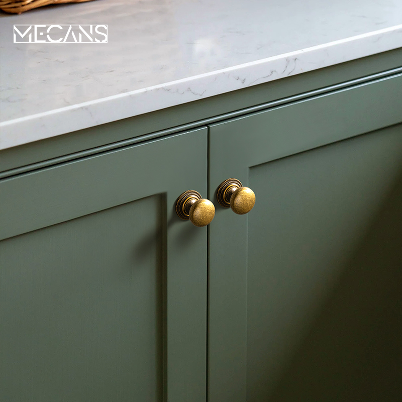 MECANS Perillas de gabinete de - Furniture Hardware With Backplate reseña y precio