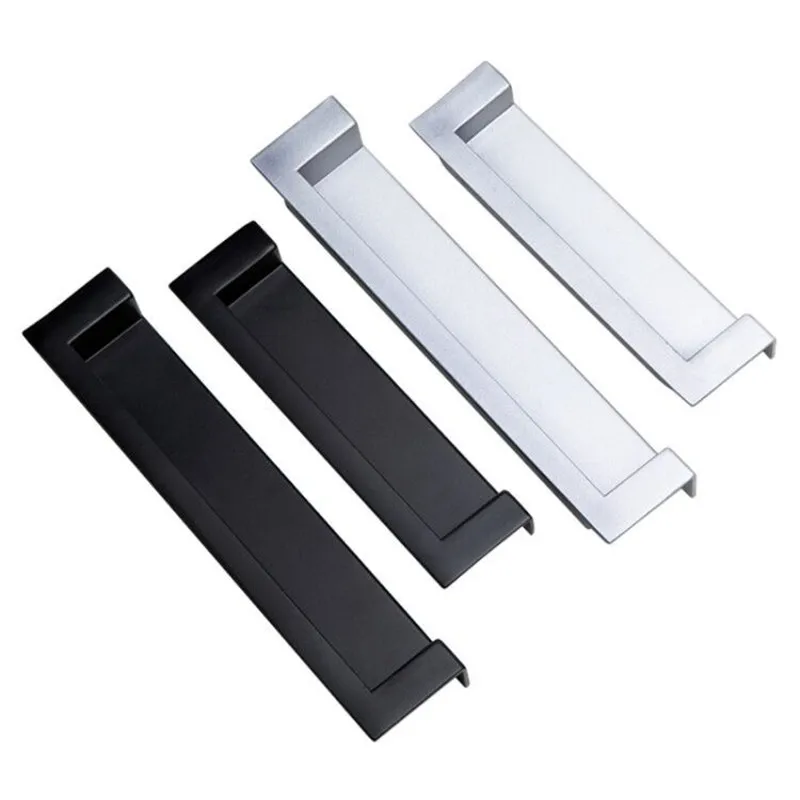 Manija de muebles oculta negra - Restoration Hardware Furniture Used reseña y precio