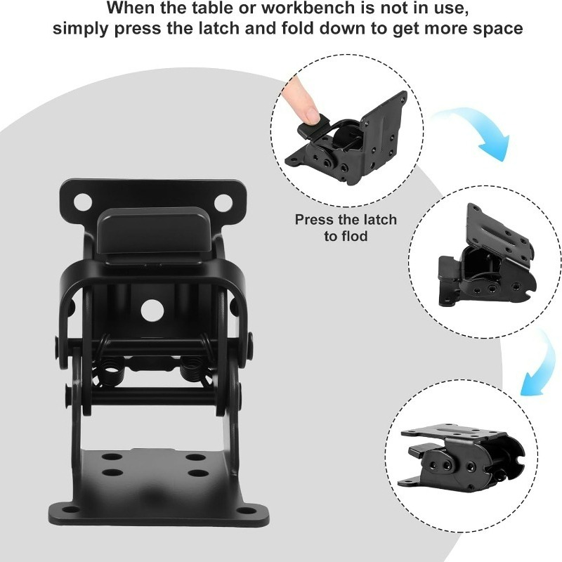 Bisagra plegable de bloqueo au - Furniture Hardware For Legs reseña y precio