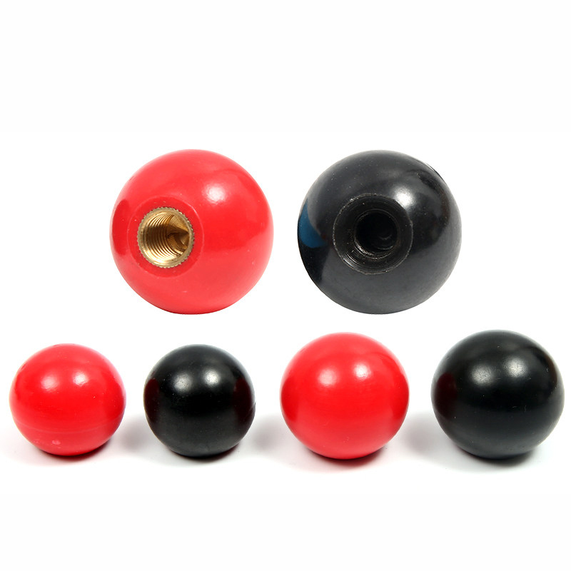 Manijas de bola redondas negra - Furniture Hardware Restoration reseña y precio