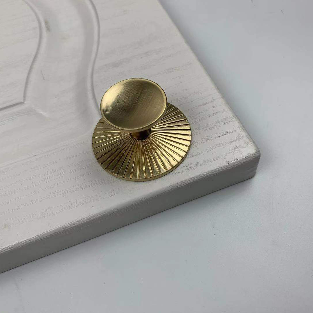 Tiradores de latón macizo para - Furniture Hardware With Backplate reseña y precio