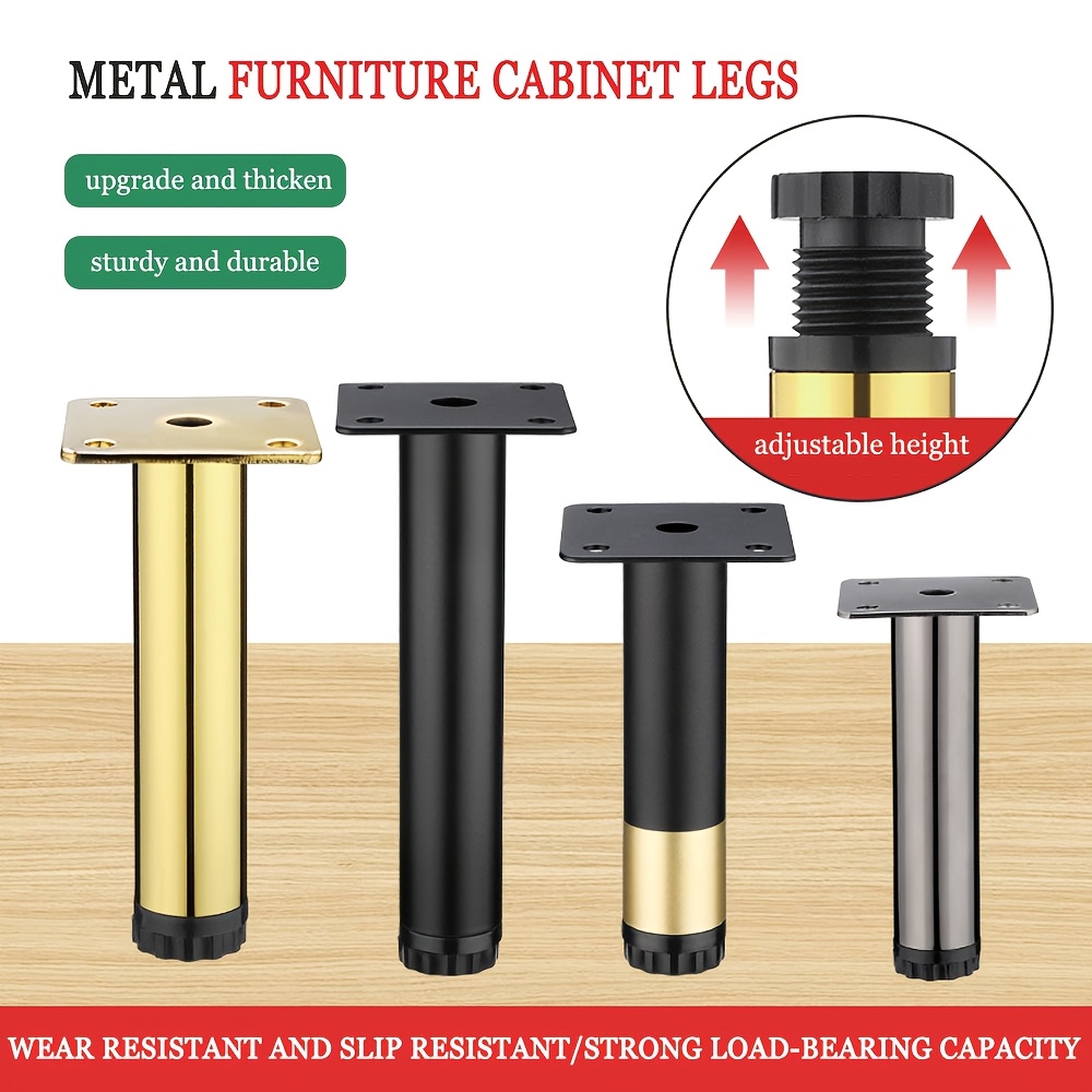 4 Uds. Patas de mesa para mueb - Furniture Hardware For Legs reseña y precio