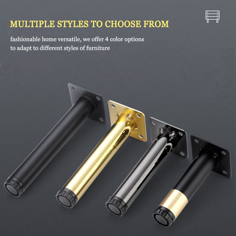 4 Uds. Patas de mesa para mueb - Furniture Hardware For Legs reseña y precio