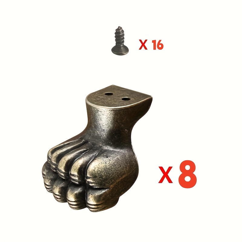8 piezas de herrajes decorativ - Furniture Hardware For Legs reseña y precio