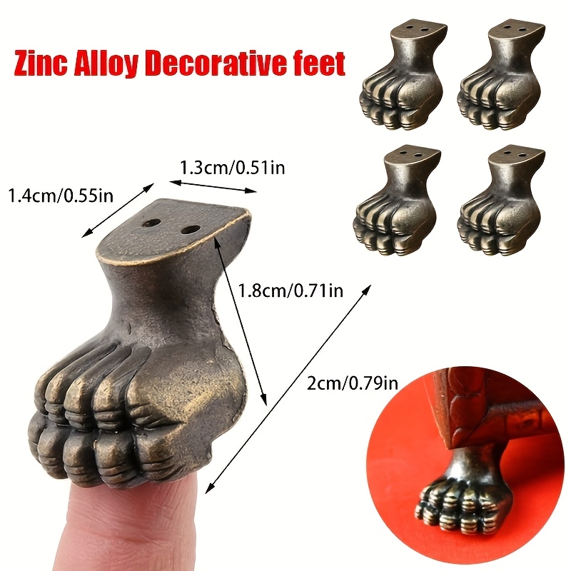 8 piezas de herrajes decorativ - Furniture Hardware For Legs reseña y precio