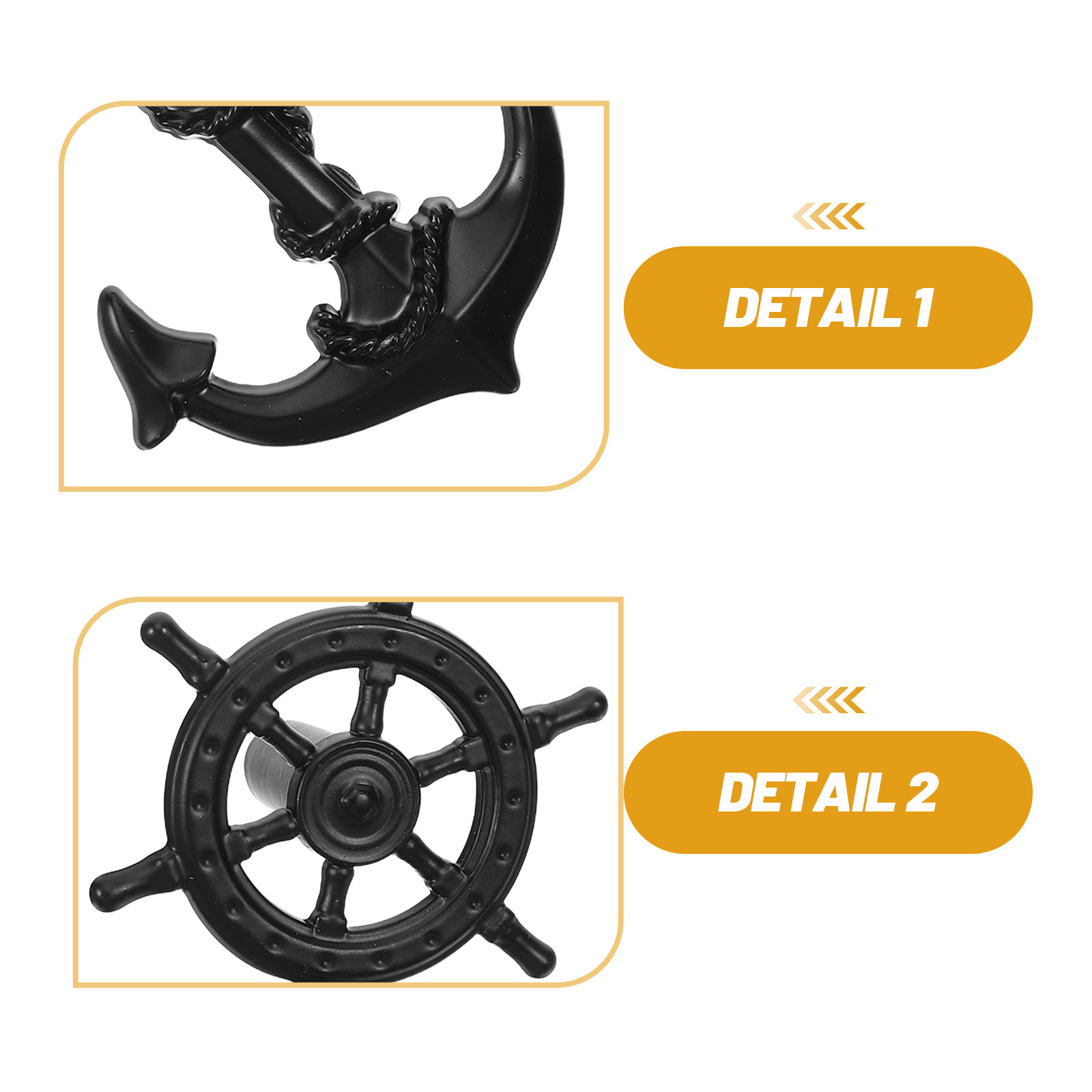 4 piezas de tiradores de cajón - Restoration Hardware Furniture Used reseña y precio