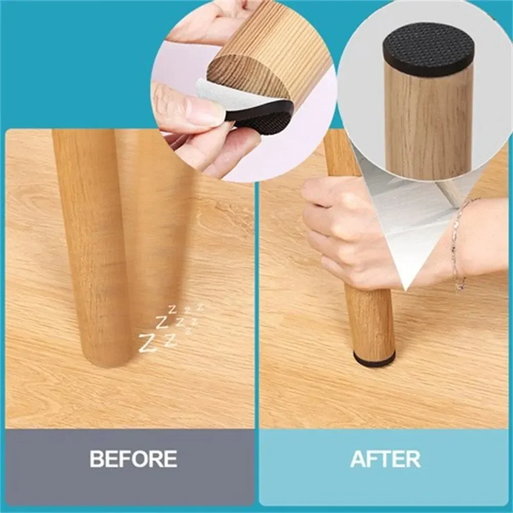 Almohadillas de goma para pata - Furniture Hardware For Legs reseña y precio