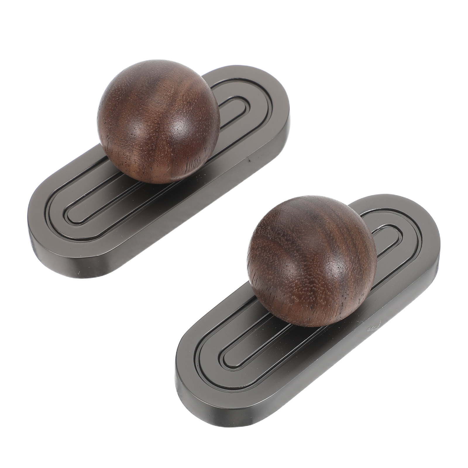 2 piezas de tiradores de aleac - Furniture Hardware With Backplate reseña y precio