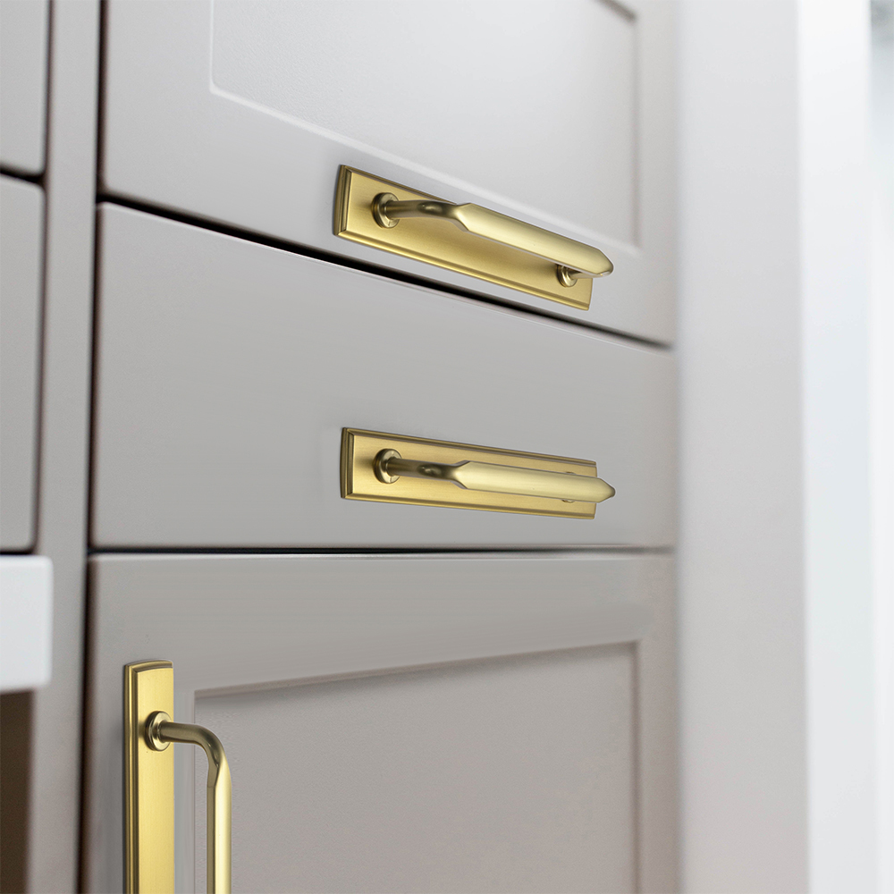 Goo-Ki-manija de gabinete de a - Furniture Hardware With Backplate reseña y precio