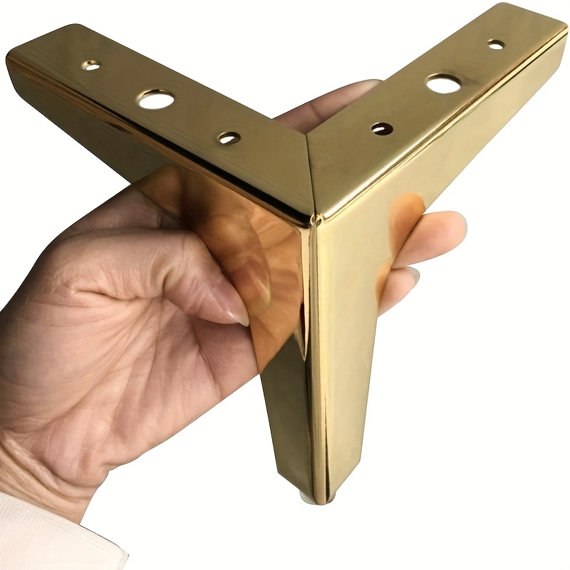 4 piezas de patas metálicas pa - Furniture Hardware For Legs reseña y precio