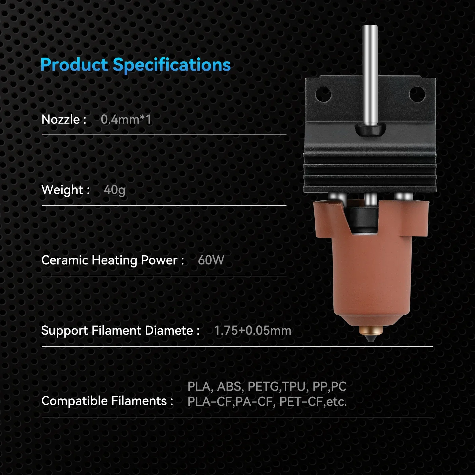 Kit Hotend para Creality K1C/K - Creality Printer K1 reseña y precio