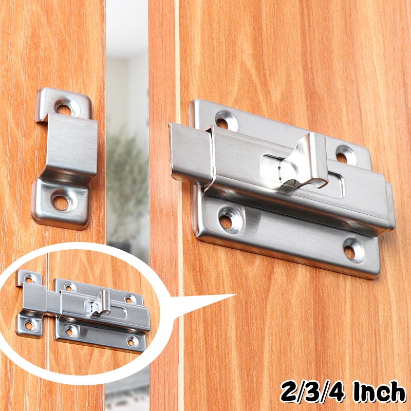 Pernos de Puerta de Acero Inox - Barrel Bolt Slide reseña y precio